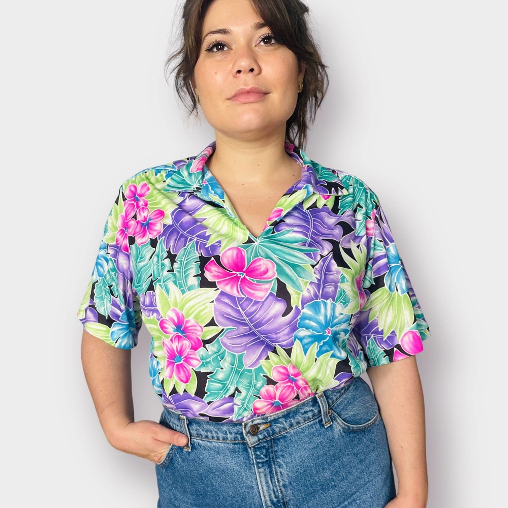 80s Improved‎ Living tropical shirt